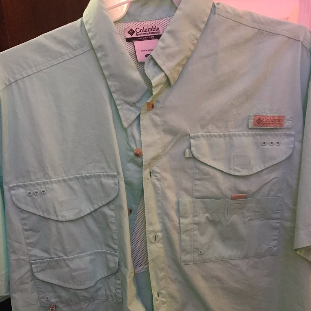 Columbia fishing shirt